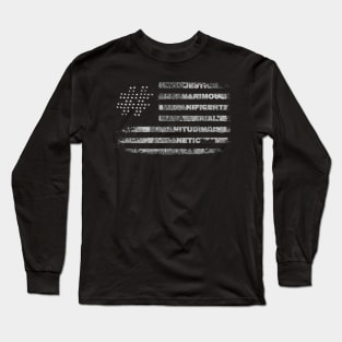 MAGAnificent Flag Dark Theme Long Sleeve T-Shirt